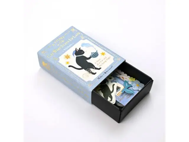 NB Co. Sticker Flakes - Midnight Cat
