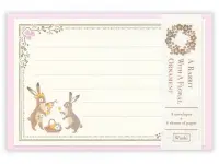Pre-Order NB Co. Mini Letter Set RESSA Books - Rabbit with Floral Ornament