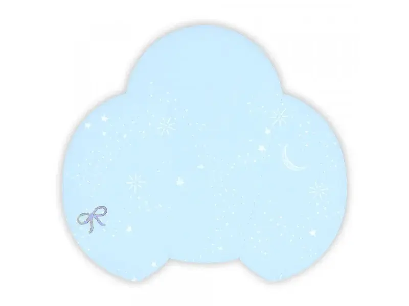 Pre-Order NB Co. Okurumi Mini Letter - Blue Cat