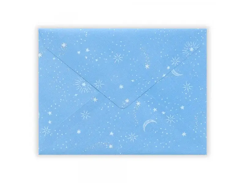 Pre-Order NB Co. Okurumi Mini Letter - Blue Cat