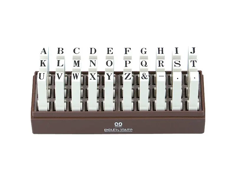Sanby Endless Alphabet Stamp Set – EN-TE1