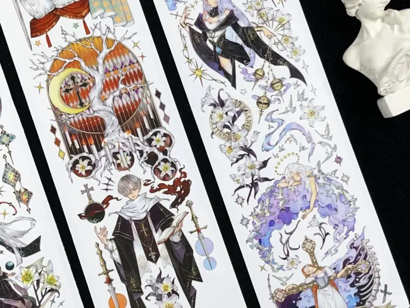 My Heart Studio Washi Tape Sample - Silent Festival