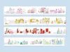 Pre-Order Wanle Studio Washi Tape With Release Paper - House Shapes