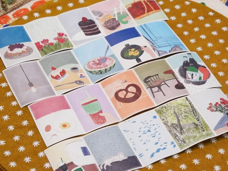 Pre-Order Wanle Studio Kiss-Cut Writable Paper Tape - Spring And Summer Days