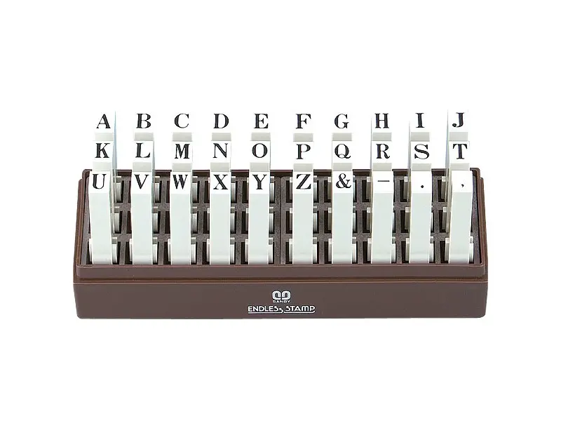 Sanby Endless Alphabet Stamp Set – EN-TE2