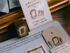 Pre-Order Meow Illustration Wooden Rubber Stamp - A Piece Of Bread