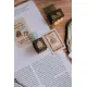 Pre-Order Meow Illustration Wooden Rubber Stamp - Canele