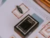 Pre-Order Meow Illustration Wooden Rubber Stamp - Extra Whipped Cream