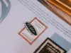 Pre-Order Meow Illustration Wooden Rubber Stamp - Extra Whipped Cream