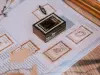 Pre-Order Meow Illustration Wooden Rubber Stamp - Extra Whipped Cream