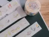 Pre-Order Meow Illustration Little Corner Blooms Japanese Washi Tape With Kisscut