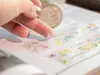 Pre-Order Meow Illustration Wildflower Field Glossy PET Tape With Kisscut