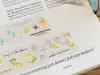 Pre-Order Meow Illustration Wildflower Field Glossy PET Tape With Kisscut