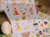 Pre-Order Meow Illustration Stationery Fairy 2 Clear PET Stickers