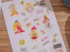 Pre-Order Meow Illustration Stationery Fairy 2 Clear PET Stickers