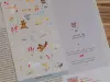 Pre-Order Meow Illustration Party in the Forest 1 Transparent Stickers