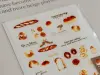 Pre-Order Meow Illustration Melting Moments Washi Stickers