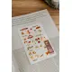 Pre-Order Meow Illustration Melting Moments Washi Stickers