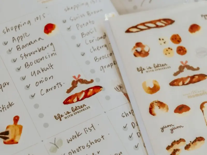 Pre-Order Meow Illustration Melting Moments Washi Stickers