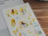 Pre-Order Meow Illustration Whispers in the Flower Field 2 Washi Stickers