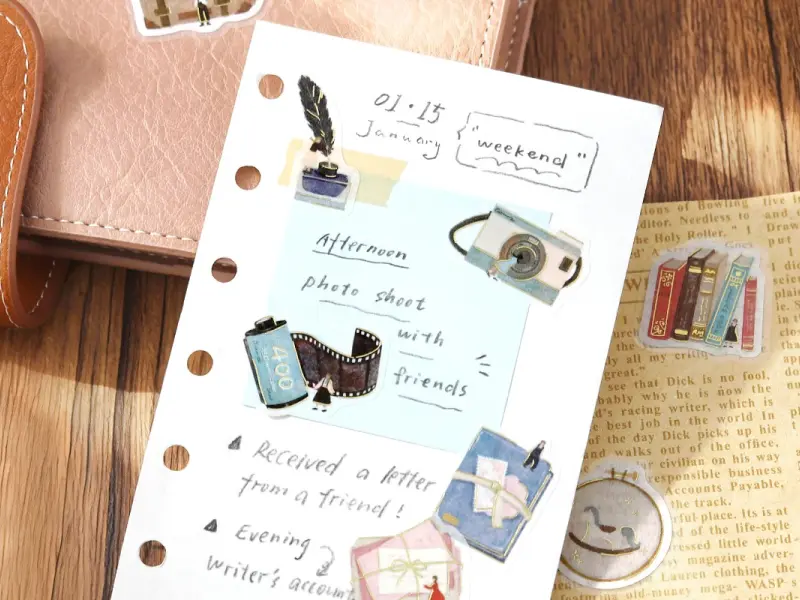 Pre-Order BGM Sticker Flakes Petit Story - Hobby