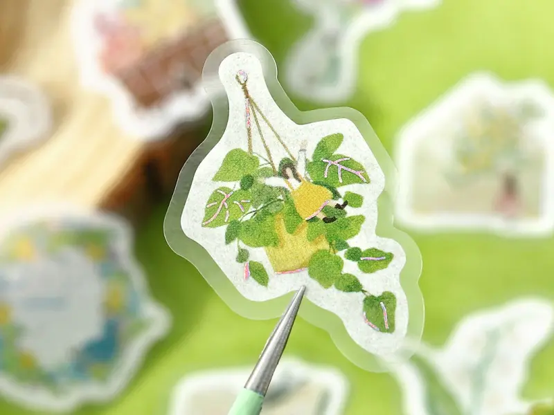 Pre-Order BGM Sticker Flakes Petit Story - Garden