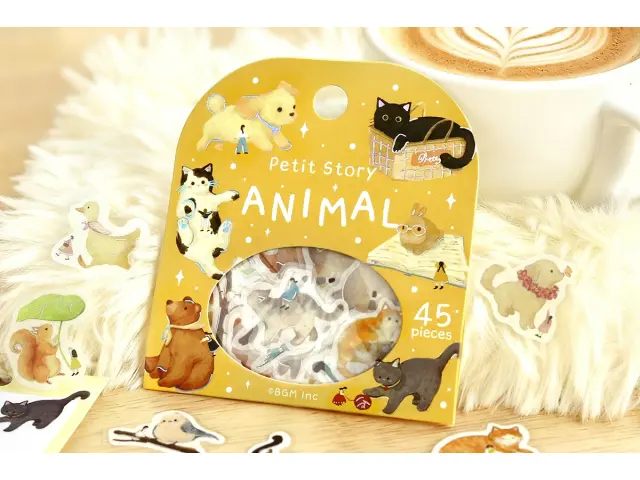 BGM Sticker Flakes Petit Story - Animal