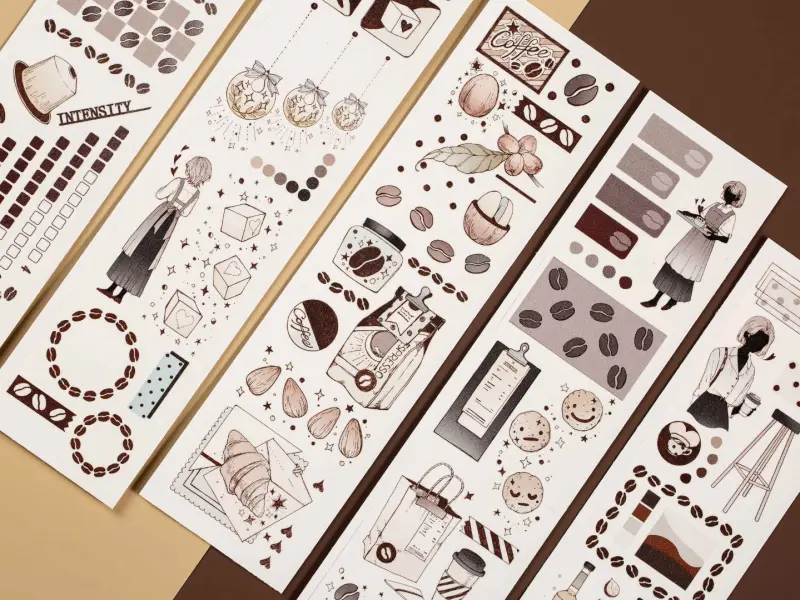 Reco Studio Washi Tape Sample - Coffee