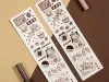 Reco Studio Washi Tape Sample - Coffee