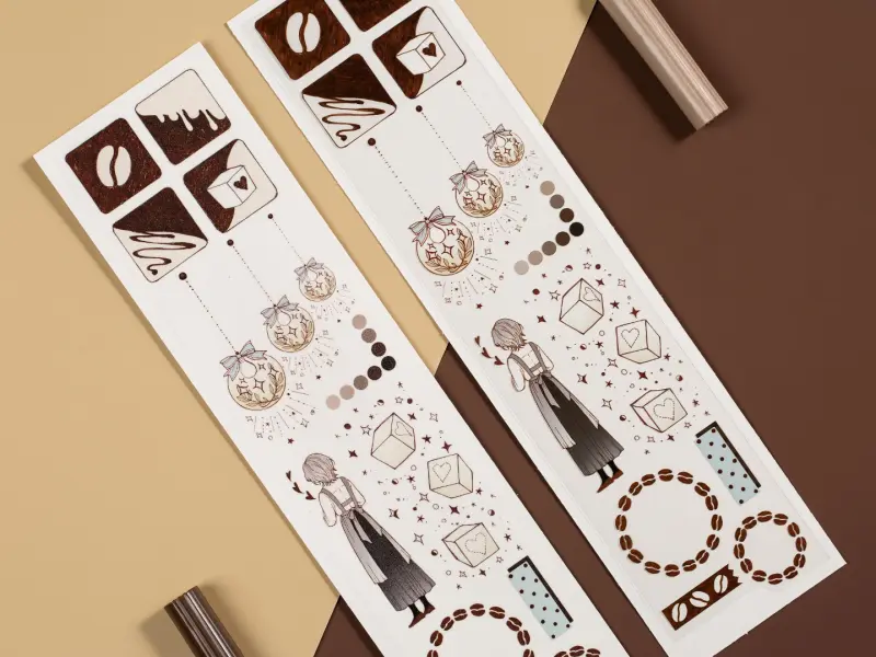 Reco Studio Washi Tape Sample - Coffee
