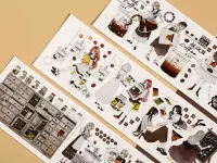 Reco Studio Washi Tape Sample - Tea Lab