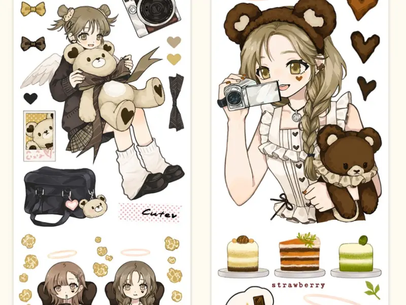 Reco Studio Washi Tape Sample - Sweet Dream Angel