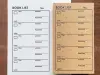 Pre-Order Stamp Marche List Stamp - Book List