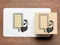 Pre-Order Stamp Marche Label Companion Stamp - Frame Girl 2