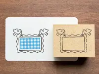 Pre-Order Stamp Marche Label Companion Stamp - Bird Frame