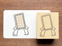 Pre-Order Stamp Marche Label Companion Stamp - Bear Frame