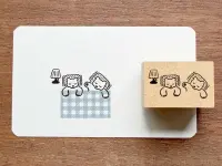 Pre-Order Stamp Marche Label Companion Stamp - Blanket Friends