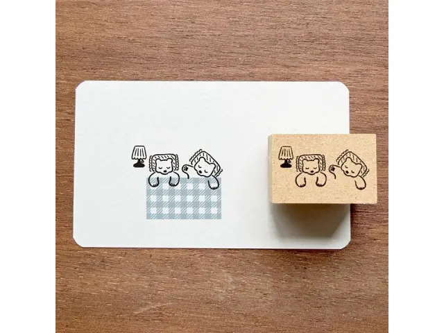 Stamp Marche Label Companion Stamp - Blanket Friends