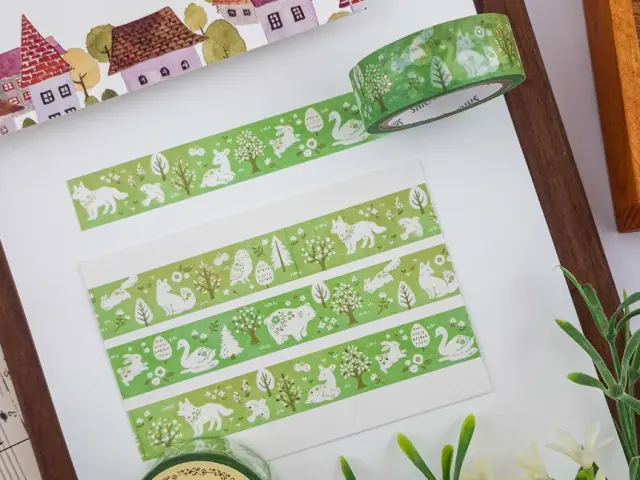 Saien Washi Tape - Forest
