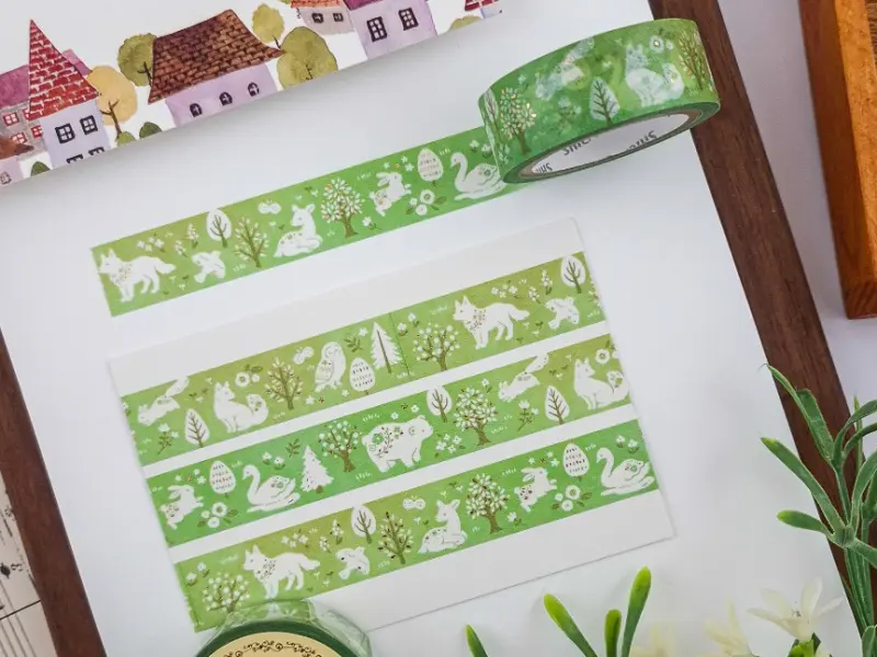 Saien Washi Tape - Forest