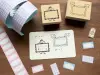 Pre-Order Stamp Marche Label Companion Stamp - Frame Girl