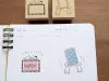 Pre-Order Stamp Marche Label Companion Stamp - Bear Frame