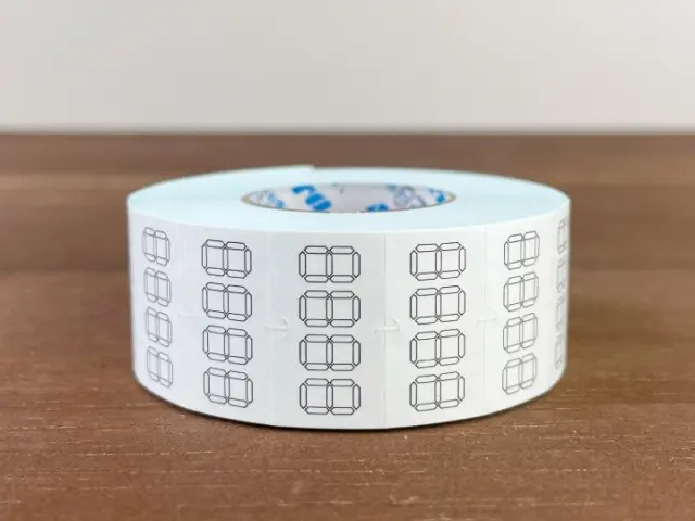 Pre-Order Stamp Marche Label Sticker Roll - Digital Numbers