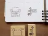 Pre-Order Stamp Marche Label Companion Stamp - Flower Flag Girl