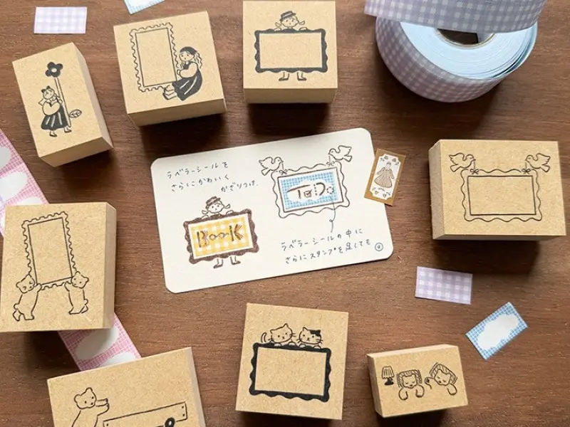 Pre-Order Stamp Marche Label Companion Stamp - Blanket Friends