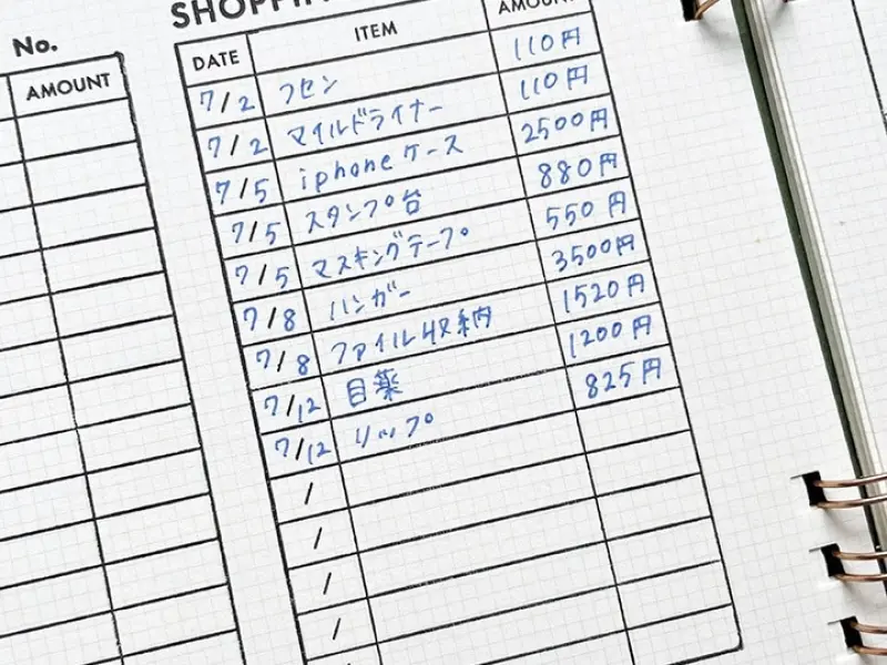Pre-Order Stamp Marche List Stamp - Shopping List