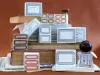 Pre-Order Kurukynki Wooden Rubber Stamp The Frame Gallery - Classic B