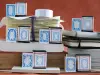 Pre-Order Kurukynki Wooden Rubber Stamp The Counting Gallery - Frame B