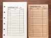 Pre-Order Stamp Marche List Stamp - Shopping List