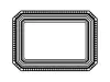 Pre-Order Kurukynki Wooden Rubber Stamp The Frame Gallery - Classic B